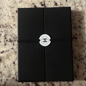 Black Chanel Stationary Notepad Set NEW